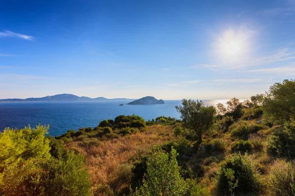 Paisagem da ilha de zante — Fotografia de Stock