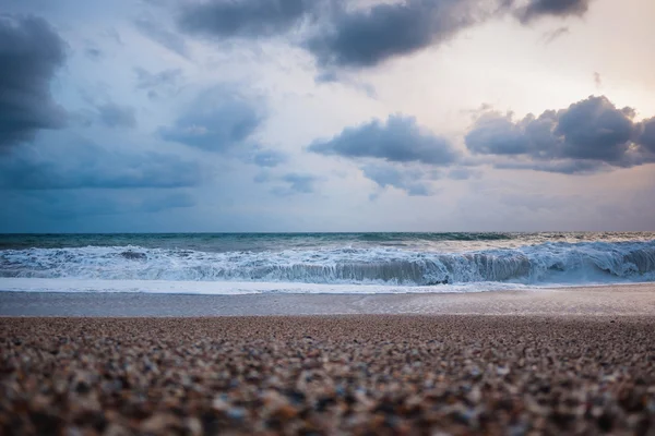 Plaża po burzy — Zdjęcie stockowe