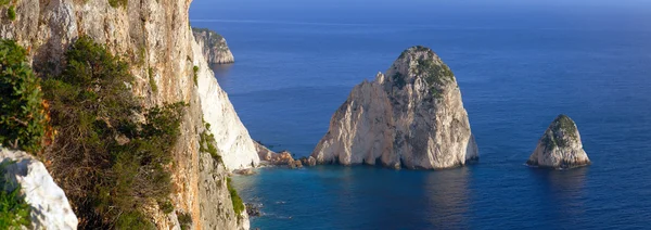 Paisaje de la isla zante — Foto de Stock