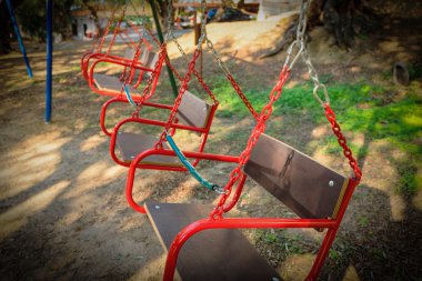 çocuklar oyun alanında bir Bahçe