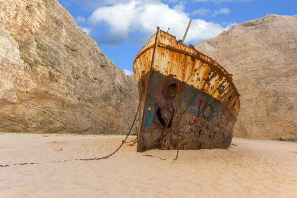 ландшафт пляжа кораблекрушения
