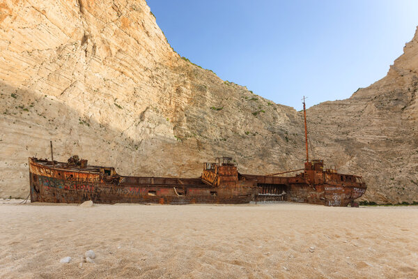 ландшафт пляжа кораблекрушения
