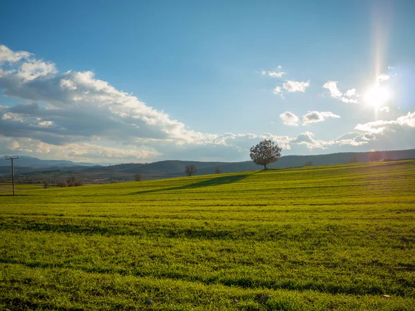 Paisaje asombroso con el mar y las nubes —  Fotos de Stock