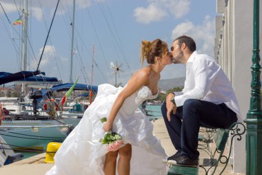 Gelin ve damat portresi 