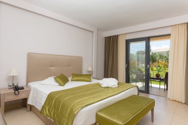 lüks bir otel odası