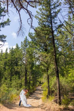 Gelin ve damat portresi 