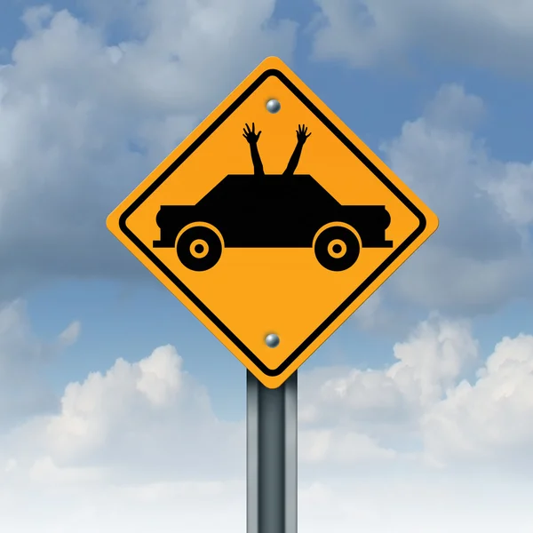 Autonomous Driving Symbol — Stock Photo, Image