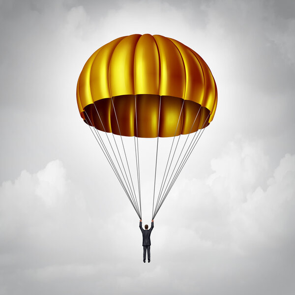 Golden Parachute Symbol