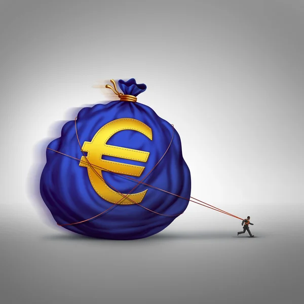 유럽 금융 스트레스 — 스톡 사진