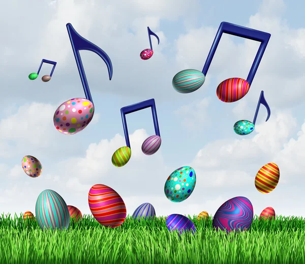 Easter Spring Music — Stock Photo, Image