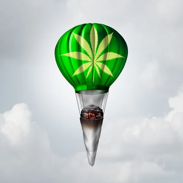 Concepto conjunto de marihuana — Foto de Stock