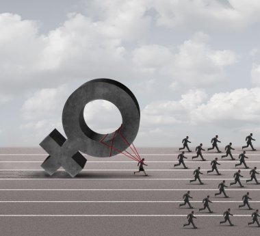 Sexism Discrimination Symbol clipart