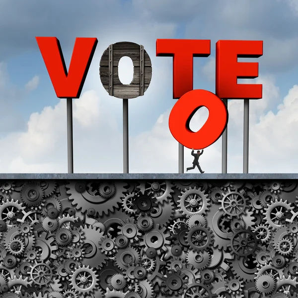 Stolen Vote Symbol — Stock Photo, Image