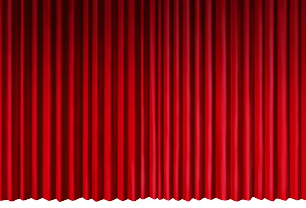 Curtains Red Background — Stock Photo, Image