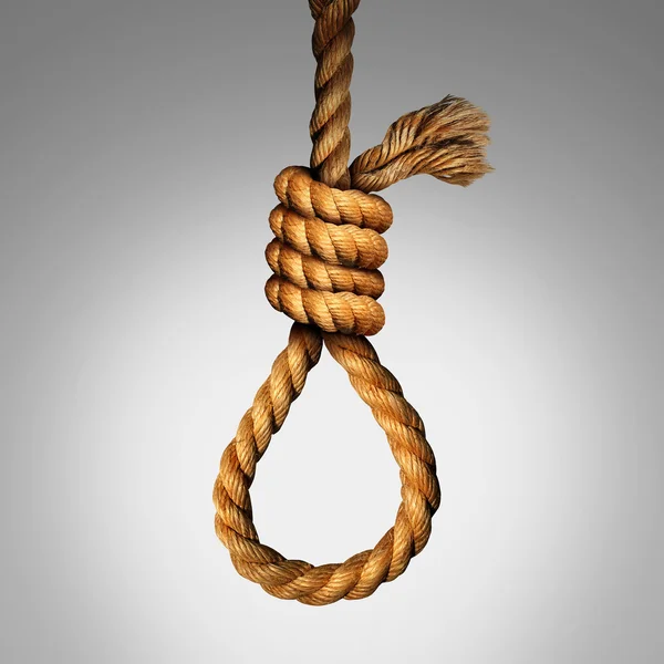 Concepto de Noose suicida — Foto de Stock