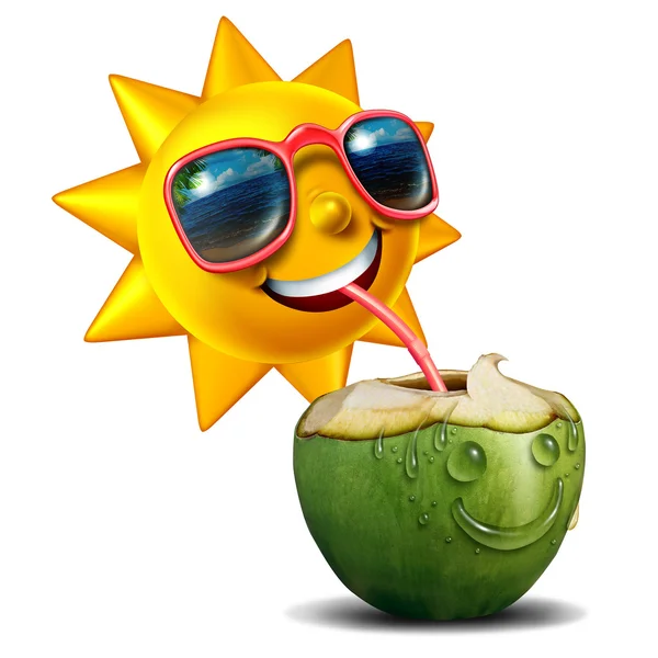 Summer Refreshment Symbol — Stock Photo, Image