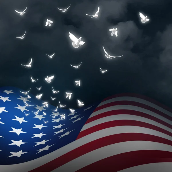 American Freedom Concept — Stock Photo, Image