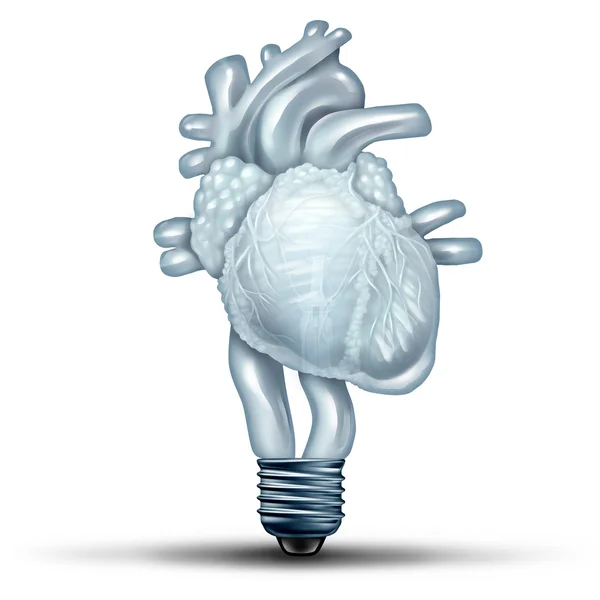 Hjärtat hälsa lösning — Stockfoto