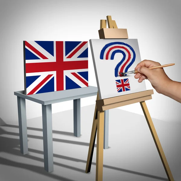 Britain Question Concept — Stock Photo, Image