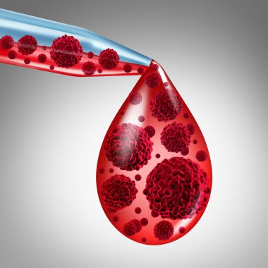 Blood Cancer Concept clipart
