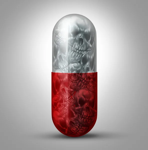 Abuso de medicamentos prescritos — Fotografia de Stock