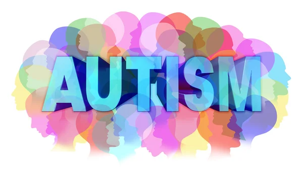 Диагностика аутизма — стоковое фото