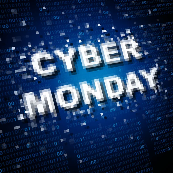 Cyber Monday Venda — Fotografia de Stock