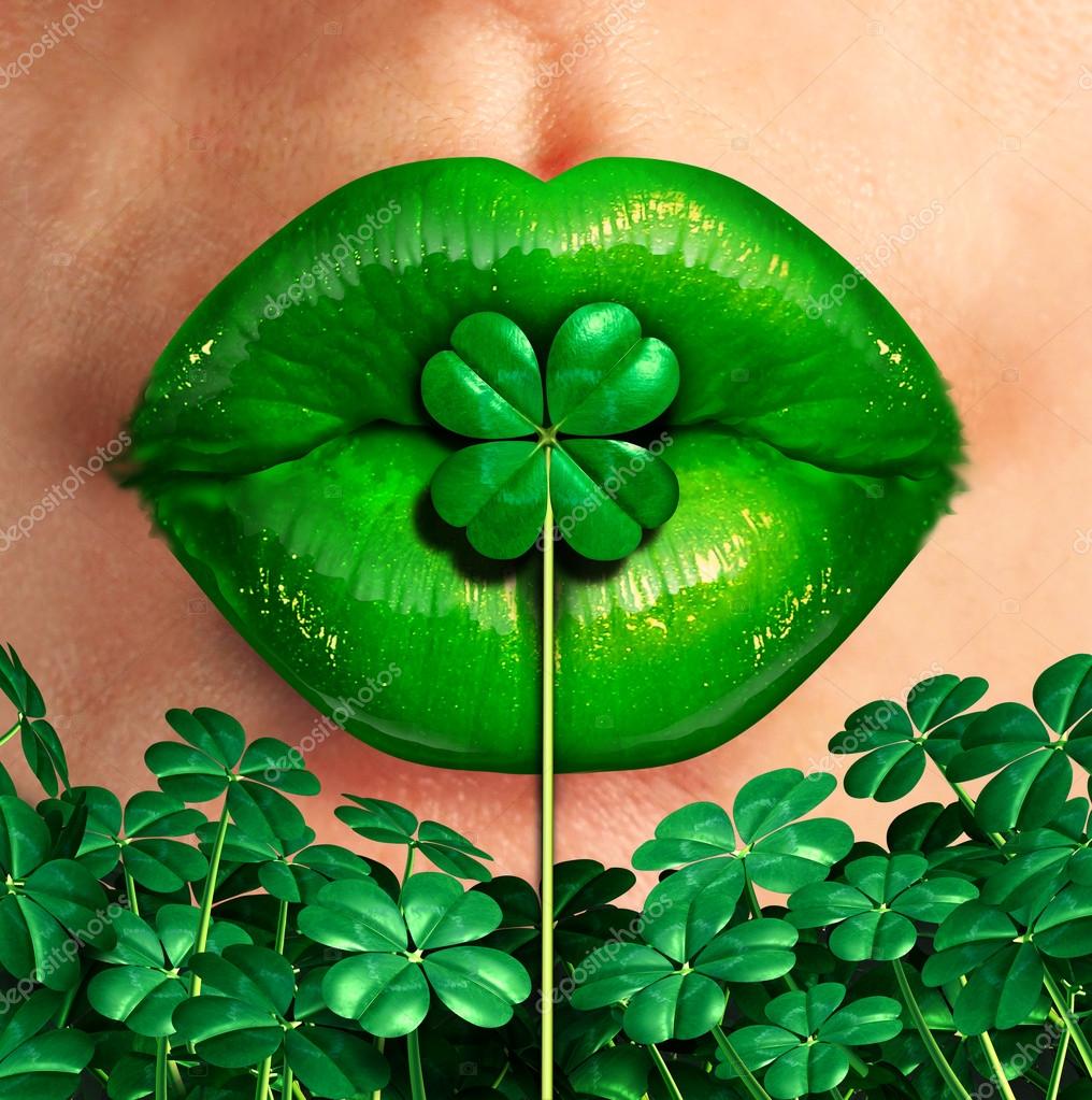 green lips clipart psd