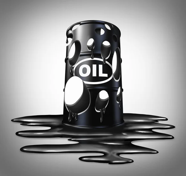 Oil Collapse — Stock Photo, Image