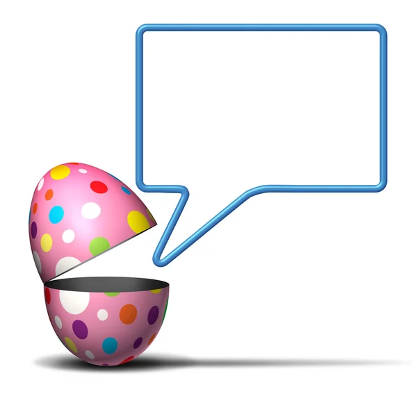 Easter Message — Stock Photo, Image