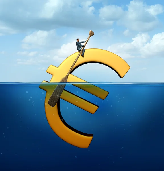 Euro Currency Guidance — Stock Photo, Image