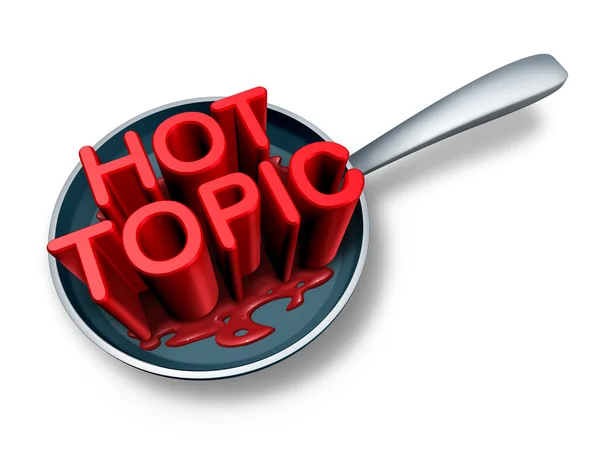 Hot Topic — Stock Photo, Image