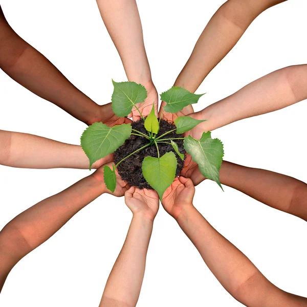 Collaborazione comunitaria — Foto Stock