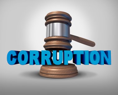 Corruption Concept clipart