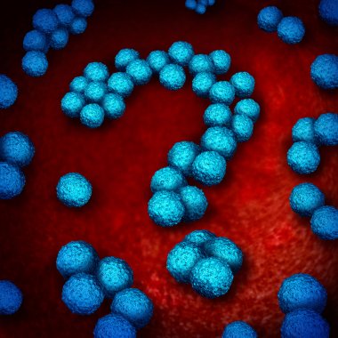 Superbug Infection Question clipart