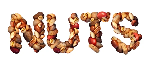 Nuts Symbol — Φωτογραφία Αρχείου