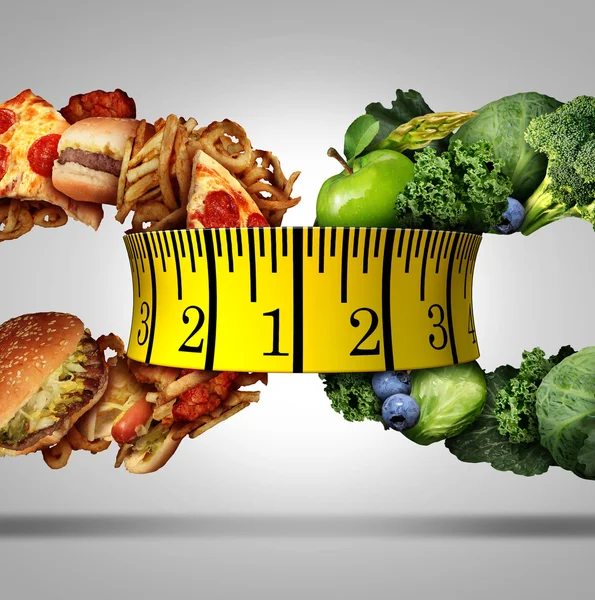 Dieta fita métrica — Fotografia de Stock