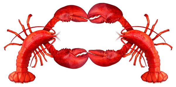 Lobster Blank Sign — Stock Photo, Image