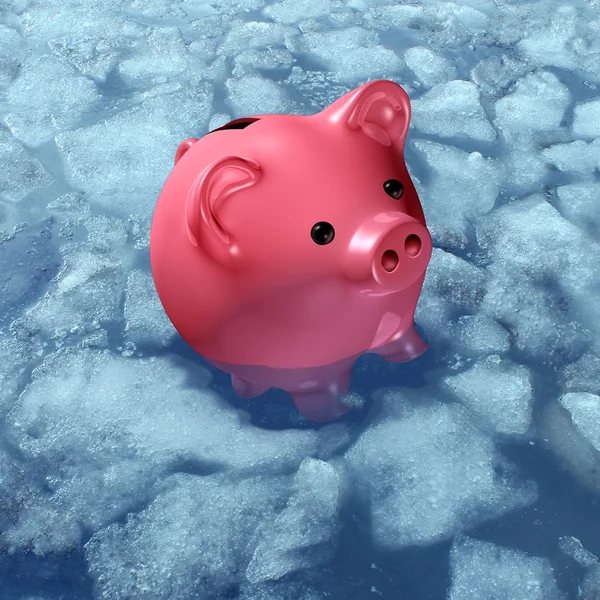 Frozen Asset — Stock Photo, Image