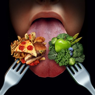 Eating Decision diet clipart