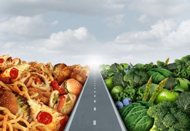 Diet lifestyle Concept clipart
