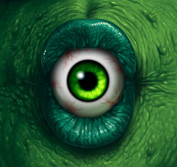 Concetto Monster Eye — Foto Stock