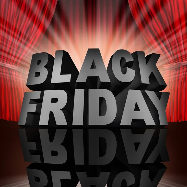 Black-Friday-Veranstaltung — Stockfoto