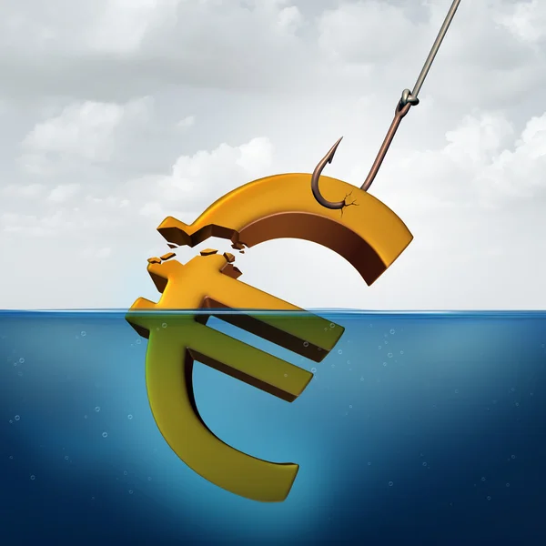 Koncept evropské daně — Stock fotografie