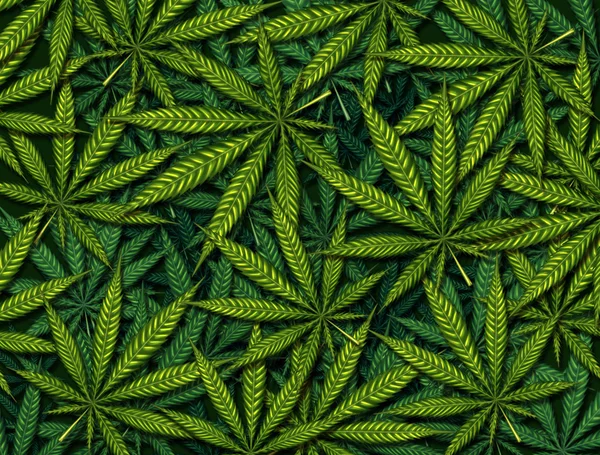 Marijuana arka plan bırakır — Stok fotoğraf