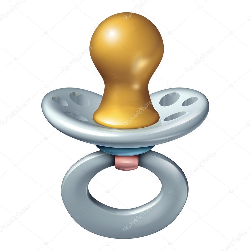 Baby Pacifier Object — Stock Photo © lightsource #95494762