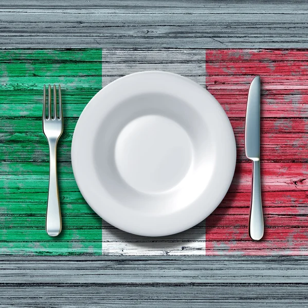 Symbol der italienischen Küche — Stockfoto