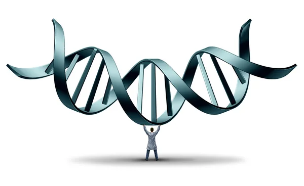 DNA doktor sembolü — Stok fotoğraf