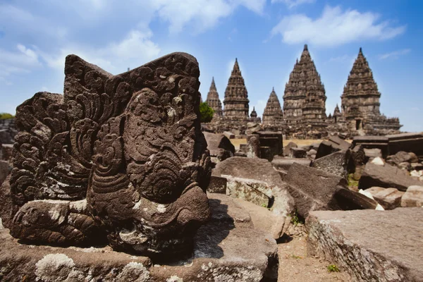 ヒンドゥー教寺院の中部ジャワの混合物 — ストック写真