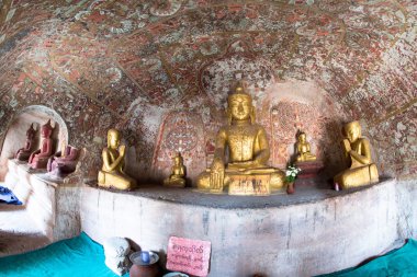 Pho kazanmak Taung mağaralar